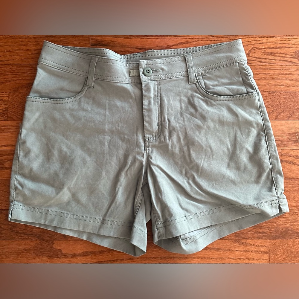 Prana Women's Olive Cargo Shorts